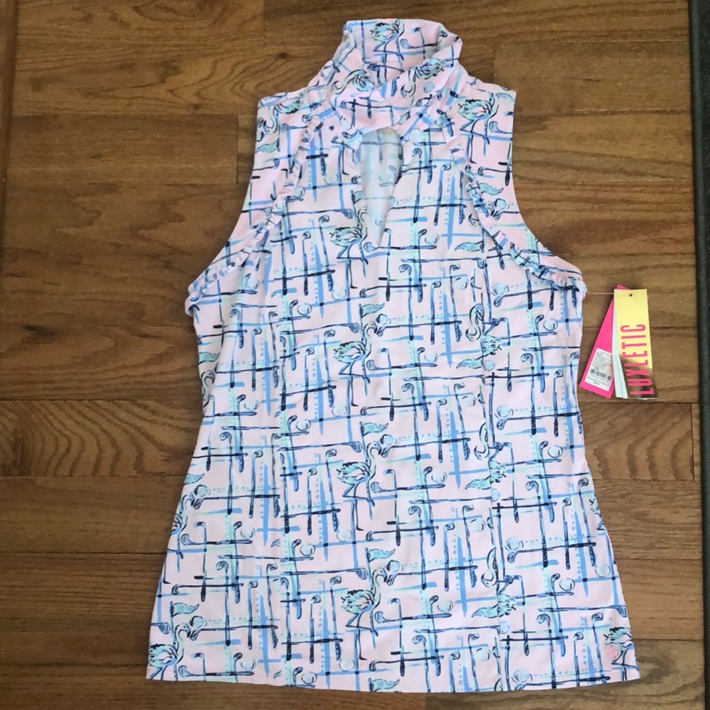 Lily Pulitzer Golf Shirt UPF 50